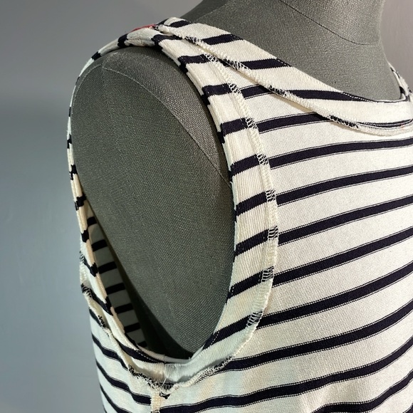 Loft dress in size 12  - 100% cotton.  Tweed looking bottom - French inspired - Picture 15 of 17